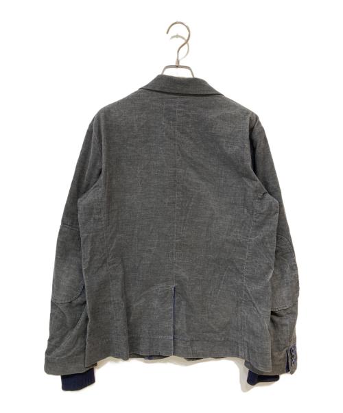 sacai（サカイ）sacai (サカイ) 13SS エルボーパッチ 2B テーラードジャケット グレー サイズ:1の古着・服飾アイテム