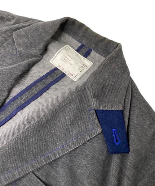 sacai（サカイ）sacai (サカイ) 13SS エルボーパッチ 2B テーラードジャケット グレー サイズ:1の古着・服飾アイテム