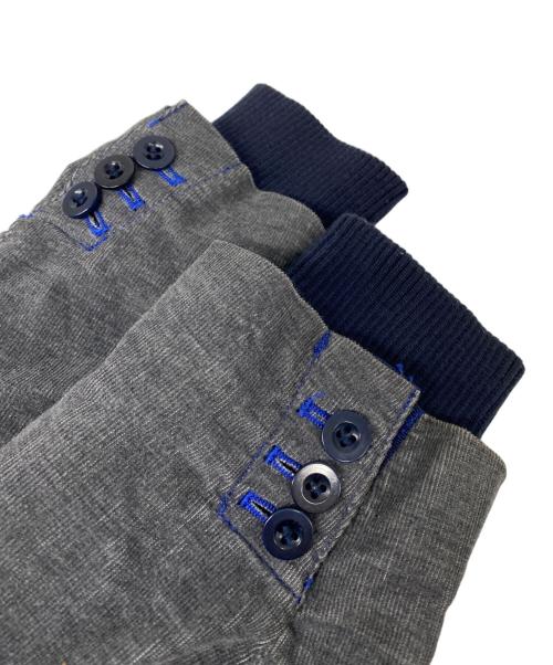 sacai（サカイ）sacai (サカイ) 13SS エルボーパッチ 2B テーラードジャケット グレー サイズ:1の古着・服飾アイテム