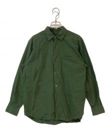 COMOLI（コモリ）の古着「コモリシャツ」｜グリーン