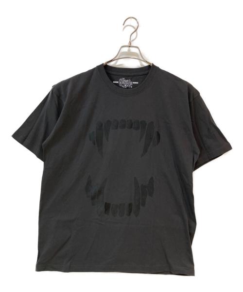 Geruga（ゲルガ）Geruga (ゲルガ) 牙プリントTシャツ ブラック サイズ:5の古着・服飾アイテム