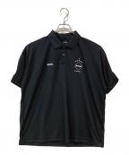F.C.R.B.エフシーレアルブリストル）の古着「S/S BAGGY POLO ポロシャツ」｜ブラック