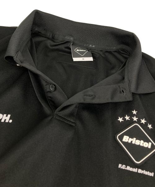 F.C.R.B.（エフシーレアルブリストル）F.C.R.B. (エフシーレアルブリストル) S/S BAGGY POLO ポロシャツ ブラック サイズ:Mの古着・服飾アイテム