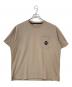 F.C.R.B.（エフシーレアルブリストル）の古着「EMBLEM POCKET TEE」｜ベージュ