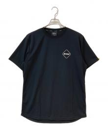 F.C.R.B.（エフシーレアルブリストル）の古着「EMBLEM FIELD TOP Tシャツ」｜ブラック