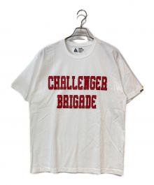 CHALLENGER（チャレンジャー）の古着「COLLEGE LOGO TEE」｜ホワイト