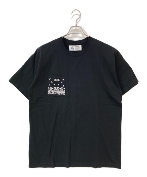 CHALLENGER（チャレンジャー）CHALLENGER (チャレンジャー) BANDANA POCKET TEE ブラック サイズ:ＸＬの古着・服飾アイテム