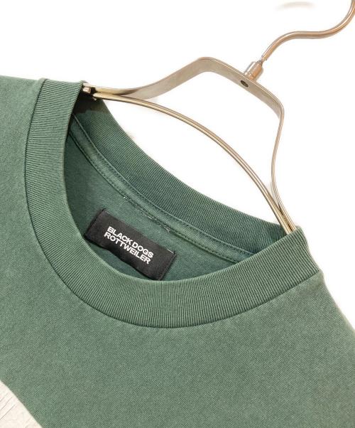 ROTT WEILER（ロットワイラー）ROTT WEILER (ロットワイラー) RTTW PIGMENT TEE グリーン サイズ:Lの古着・服飾アイテム