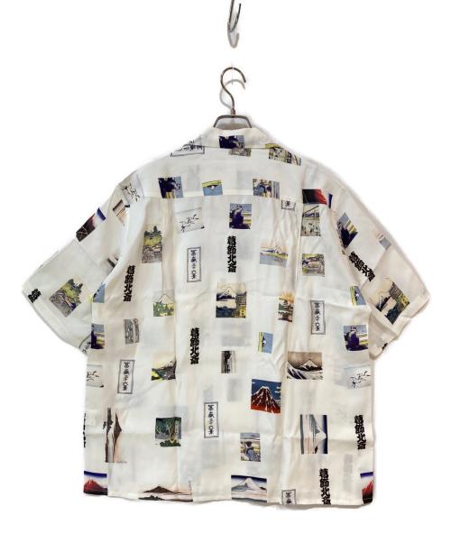WACKO MARIA（ワコマリア）WACKO MARIA (ワコマリア) 葛飾北斎 | S/S HAWAIIAN SHIRT ホワイト サイズ:M 未使用品の古着・服飾アイテム