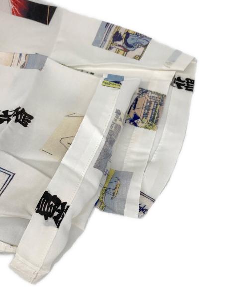 WACKO MARIA（ワコマリア）WACKO MARIA (ワコマリア) 葛飾北斎 | S/S HAWAIIAN SHIRT ホワイト サイズ:M 未使用品の古着・服飾アイテム