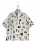 WACKO MARIA（ワコマリア）の古着「葛飾北斎 | S/S HAWAIIAN SHIRT」｜ホワイト