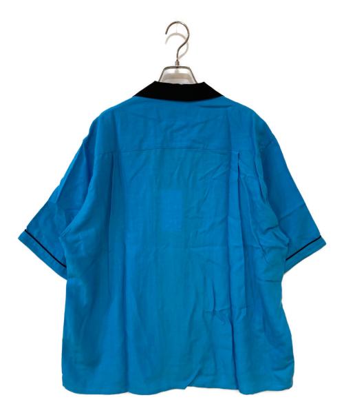 WACKO MARIA（ワコマリア）WACKO MARIA (ワコマリア) 25SS SWITCHING SHIRT S/S (TYPE-1) ブルー サイズ:M 未使用品の古着・服飾アイテム