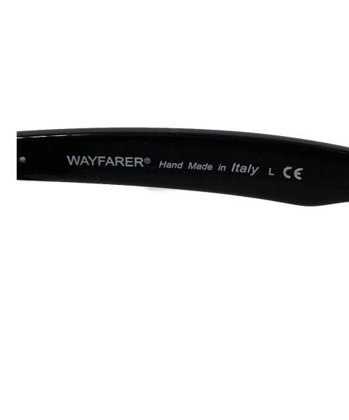 RAY-BAN（レイバン）RAY-BAN (レイバン) WAYFARER サングラス ブラック×ホワイト サイズ:50□22の古着・服飾アイテム