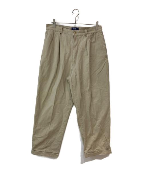 POLO RALPH LAUREN（ポロ・ラルフローレン）POLO RALPH LAUREN (ポロ・ラルフローレン) USA製 チノパン ベージュ サイズ:33の古着・服飾アイテム