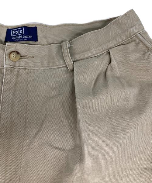 POLO RALPH LAUREN（ポロ・ラルフローレン）POLO RALPH LAUREN (ポロ・ラルフローレン) USA製 チノパン ベージュ サイズ:33の古着・服飾アイテム