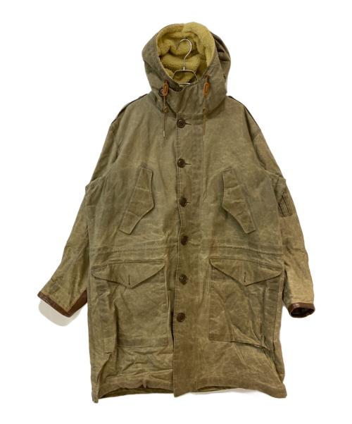 RRL（ダブルアールエル）RRL (ダブルアールエル) M-47 オイルド コート オリーブ サイズ:Lの古着・服飾アイテム