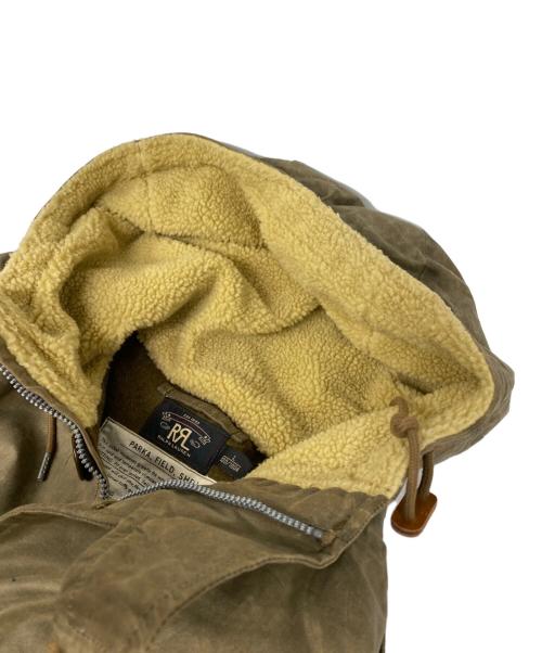 RRL（ダブルアールエル）RRL (ダブルアールエル) M-47 オイルド コート オリーブ サイズ:Lの古着・服飾アイテム