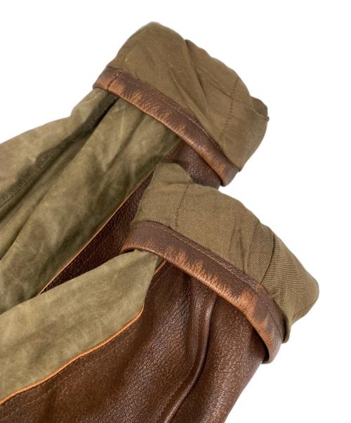 RRL（ダブルアールエル）RRL (ダブルアールエル) M-47 オイルド コート オリーブ サイズ:Lの古着・服飾アイテム
