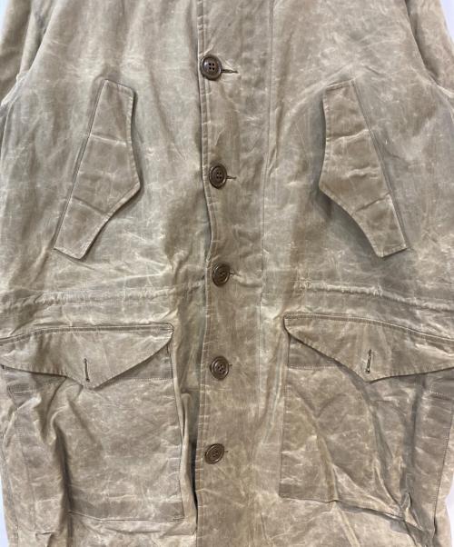 RRL（ダブルアールエル）RRL (ダブルアールエル) M-47 オイルド コート オリーブ サイズ:Lの古着・服飾アイテム