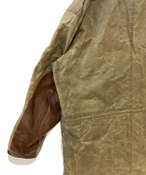 RRL（ダブルアールエル）RRL (ダブルアールエル) M-47 オイルド コート オリーブ サイズ:Lの古着・服飾アイテム