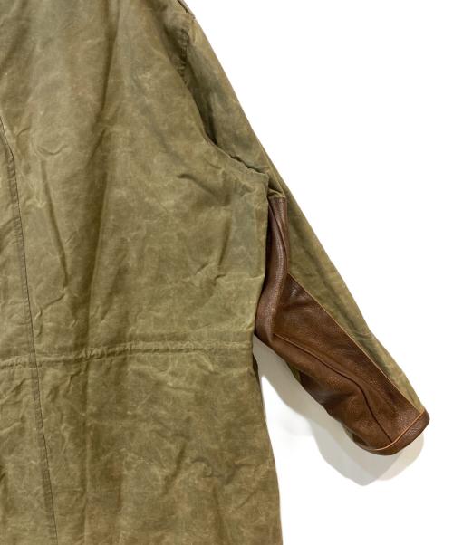 RRL（ダブルアールエル）RRL (ダブルアールエル) M-47 オイルド コート オリーブ サイズ:Lの古着・服飾アイテム