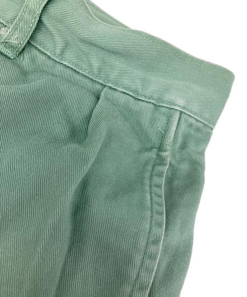 POLO RALPH LAUREN（ポロ・ラルフローレン）POLO RALPH LAUREN (ポロ・ラルフローレン) マレーシア製 ツータックチノパンツ グリーン サイズ:W36L34の古着・服飾アイテム