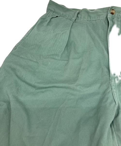 POLO RALPH LAUREN（ポロ・ラルフローレン）POLO RALPH LAUREN (ポロ・ラルフローレン) マレーシア製 ツータックチノパンツ グリーン サイズ:W36L34の古着・服飾アイテム