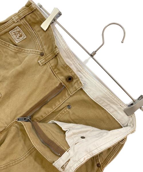 POLO RALPH LAUREN（ポロ・ラルフローレン）POLO RALPH LAUREN (ポロ・ラルフローレン) ダブルニー ダックペインターパンツ ブラウン サイズ:W31L30の古着・服飾アイテム