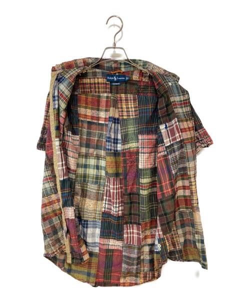 POLO RALPH LAUREN（ポロ・ラルフローレン）POLO RALPH LAUREN (ポロ・ラルフローレン) クレイジーパターン 半袖シャツ マルチカラー サイズ:Lの古着・服飾アイテム