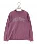 stussy（ステューシー）の古着「ロゴカットソー」｜ピンク