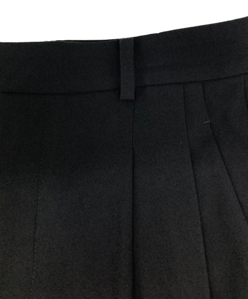 IENA（イエナ）IENA (イエナ) ジョーゼットタックワイドパンツ ブラック サイズ:36の古着・服飾アイテム