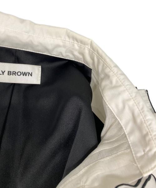 Lily Brown（リリーブラウン）Lily Brown (リリーブラウン) フロントフリルミニドレス ブラック サイズ: 0の古着・服飾アイテム