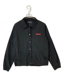 stussy（ステューシー）の古着「コーチジャケット」｜ブラック
