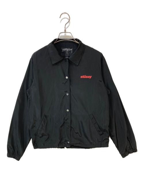 stussy（ステューシー）stussy (ステューシー) コーチジャケット ブラック サイズ:Sの古着・服飾アイテム