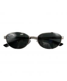 RAY-BAN（レイバン）の古着「オーバルメタルローブリッジフィットアジアンデザインサングラス」｜ブラック×シルバー