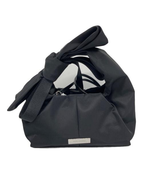 MARC JACOBS（マークジェイコブス）MARC JACOBS (マークジェイコブス) THE BOW NYLON SACK BAG MINI ブラックの古着・服飾アイテム