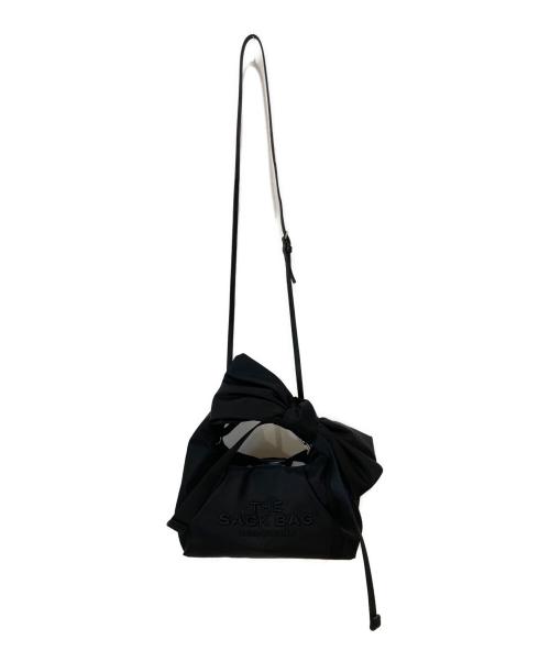 MARC JACOBS（マークジェイコブス）MARC JACOBS (マークジェイコブス) THE BOW NYLON SACK BAG MINI ブラックの古着・服飾アイテム
