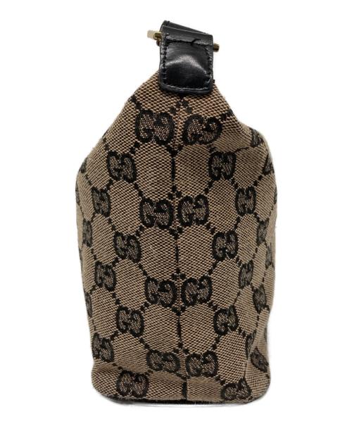 GUCCI（グッチ）GUCCI (グッチ) GGキャンバス アクセサリーポーチ ベージュの古着・服飾アイテム