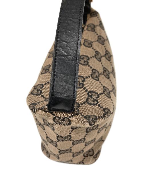 GUCCI（グッチ）GUCCI (グッチ) GGキャンバス アクセサリーポーチ ベージュの古着・服飾アイテム