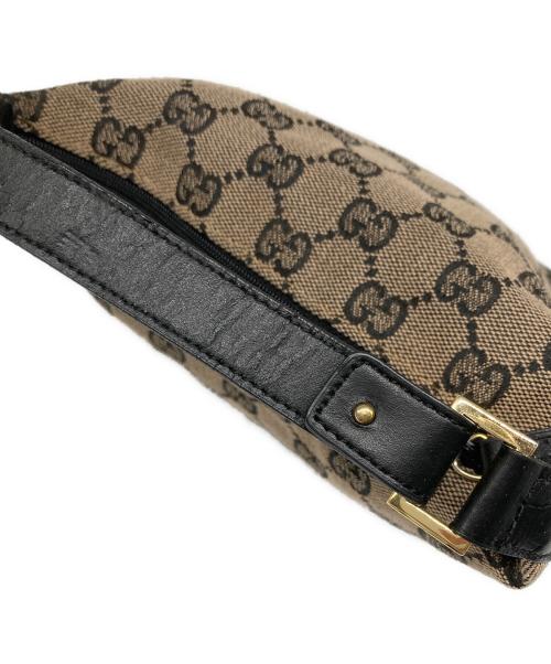 GUCCI（グッチ）GUCCI (グッチ) GGキャンバス アクセサリーポーチ ベージュの古着・服飾アイテム