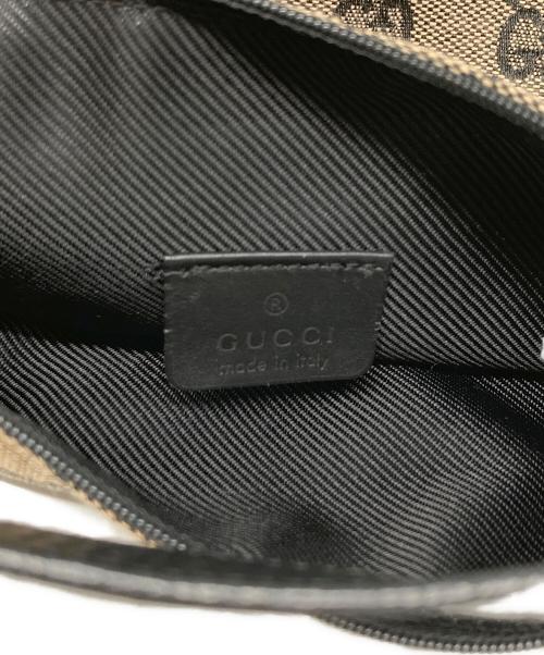GUCCI（グッチ）GUCCI (グッチ) GGキャンバス アクセサリーポーチ ベージュの古着・服飾アイテム