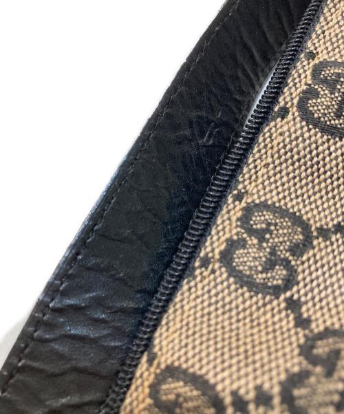 GUCCI（グッチ）GUCCI (グッチ) GGキャンバス アクセサリーポーチ ベージュの古着・服飾アイテム