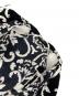 中古・古着 LEONARD FASHION (レオナールファッション) 花柄ダブルジャケット ホワイト×ブラック サイズ:11：5000円