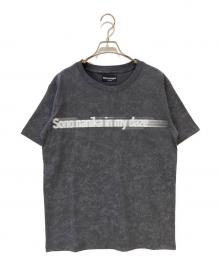 Age Factory（エイジファクトリー）の古着「「Sono nanika in my daze」 Tシャツ / ピグメント加工Tシャツ」｜グレー