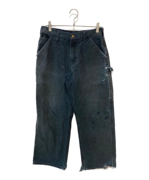 CarHartt（カーハート）CarHartt (カーハート) WASHED DUCK UTILITY WORK PANT ブラック サイズ:W30×L32の古着・服飾アイテム