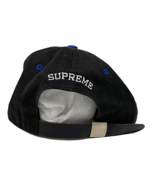SUPREME（シュプリーム）SUPREME (シュプリーム) 2-TONE S LOGO 6 PANEL キャップ ブラックの古着・服飾アイテム