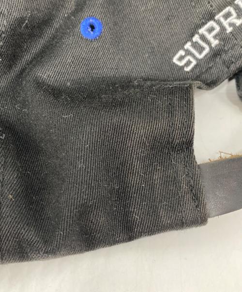 SUPREME（シュプリーム）SUPREME (シュプリーム) 2-TONE S LOGO 6 PANEL キャップ ブラックの古着・服飾アイテム