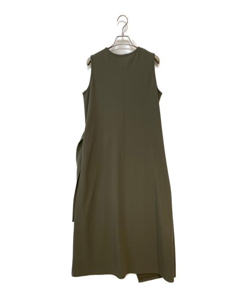 crewre（クルーレ）crewre (クルーレ) イージーラップマキシワンピース オリーブ サイズ:1の古着・服飾アイテム