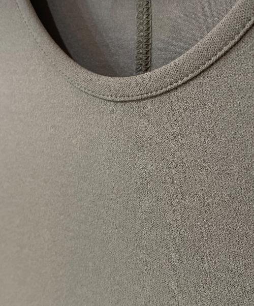 crewre（クルーレ）crewre (クルーレ) イージーラップマキシワンピース オリーブ サイズ:1の古着・服飾アイテム