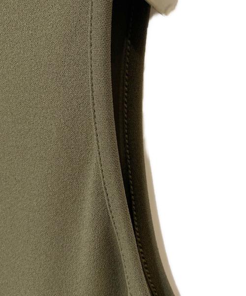 crewre（クルーレ）crewre (クルーレ) イージーラップマキシワンピース オリーブ サイズ:1の古着・服飾アイテム